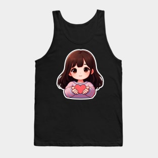 DO GOOD Little Girl Heart Giver Tank Top